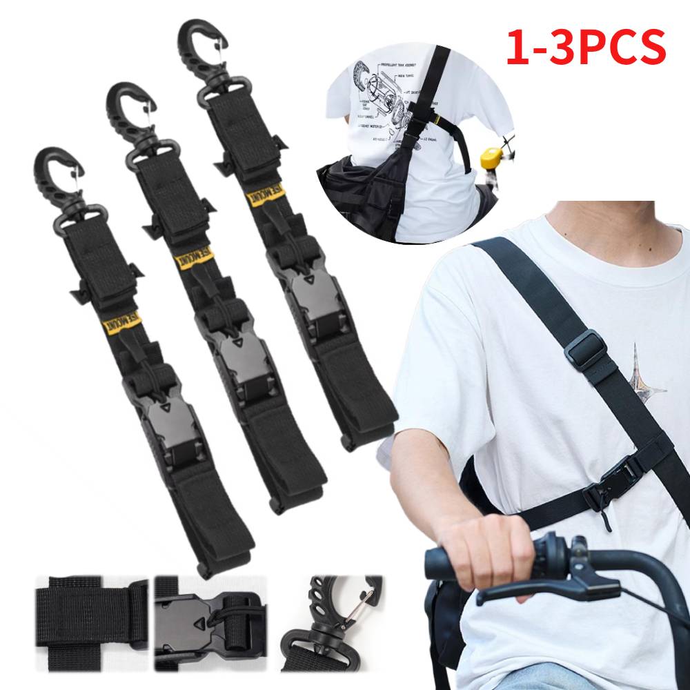 Backpack Insert Organizer - สามจุดเสริมกระเป๋าเป้สะพายหลัง Stabilizer สายคล้อง Quick กระเป๋าหน้าอกที่ถอดออกได้สายรัดปรับได้สําหรับสลิงแพ็ค &