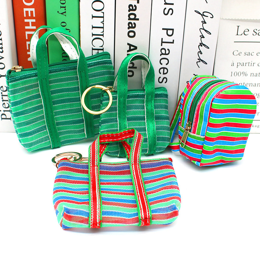 1ชิ้นพวงกุญแจตกข่ายสำหรับตกปลา - Mini Backpack Purse บทวิจารณ์และราคา