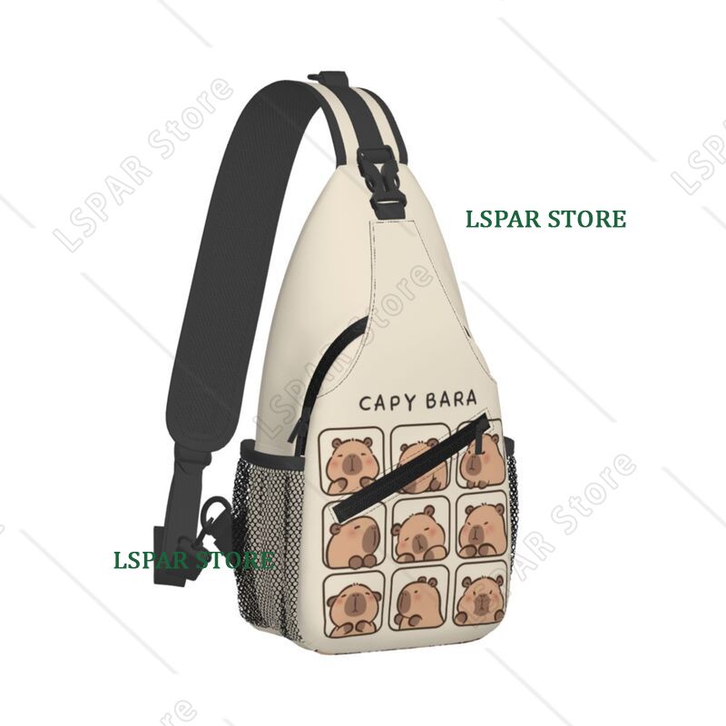 กระเป๋าสะพายข้างคาปิบาร่าน่ารั - Sling Backpack Shoulder บทวิจารณ์และราคา