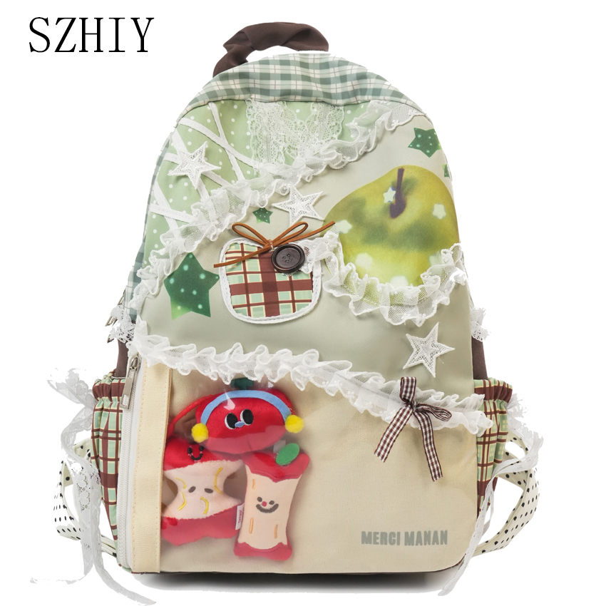 กระเป๋าเป้สะพายหลังสีสันสดใสสำ - Canvas Backpack Casual บทวิจารณ์และราคา