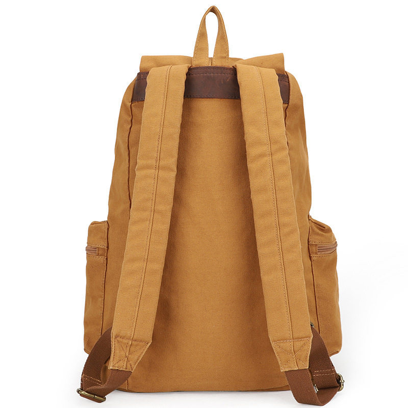 กระเป๋าเป้สะพายหลังผ้าแคนวาสคว - Canvas Backpack Casual บทวิจารณ์และราคา