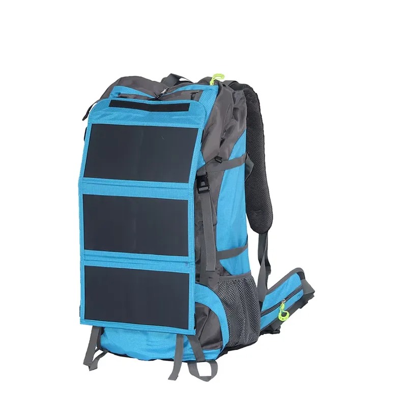 กระเป๋าเป้สะพายหลังติดแผงโซลาร - Hiking Backpack Waterproof บทวิจารณ์และราคา