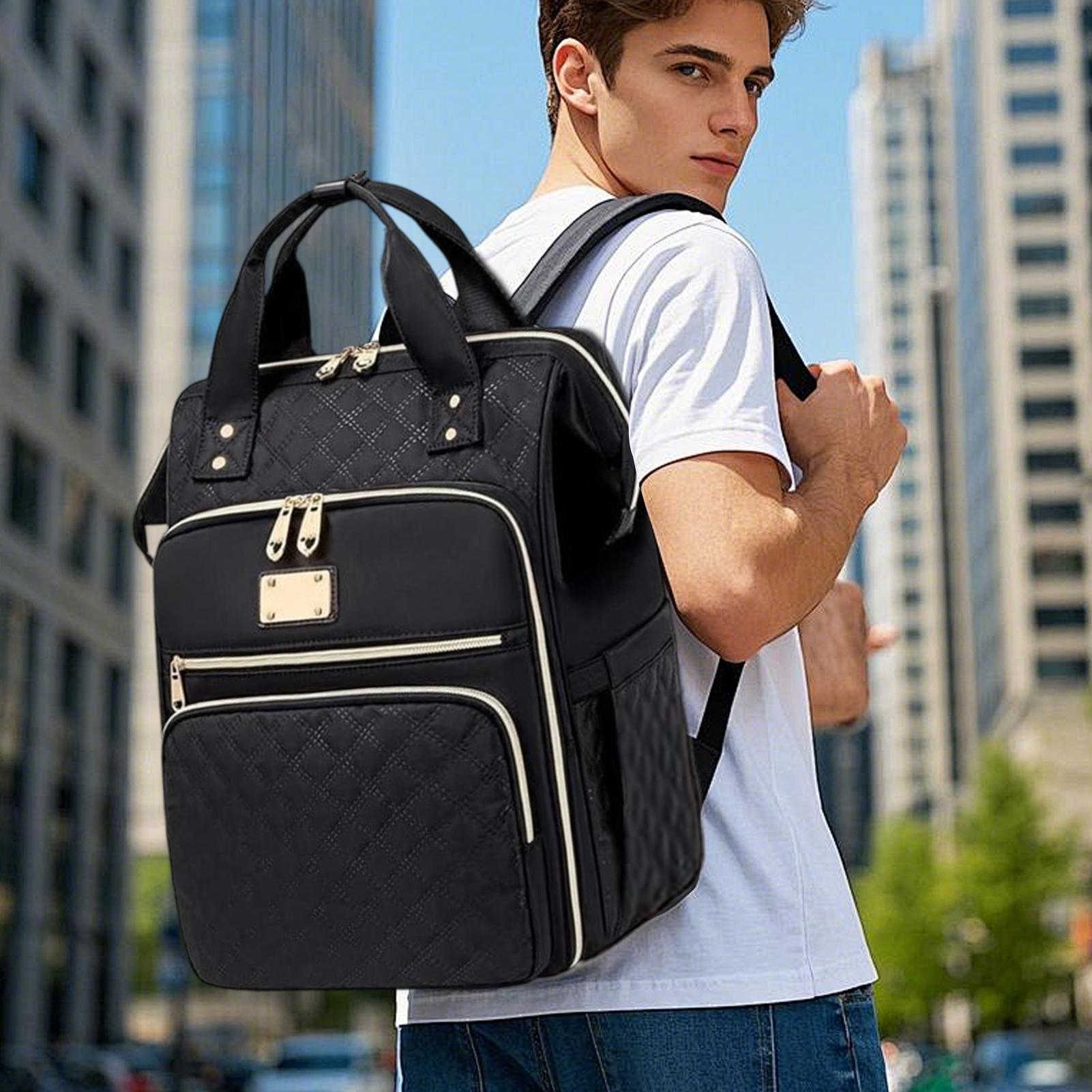 กระเป๋าเป้สะพายหลัง 2-in-1 สำห - Laptop Backpack 15.6 บทวิจารณ์และราคา